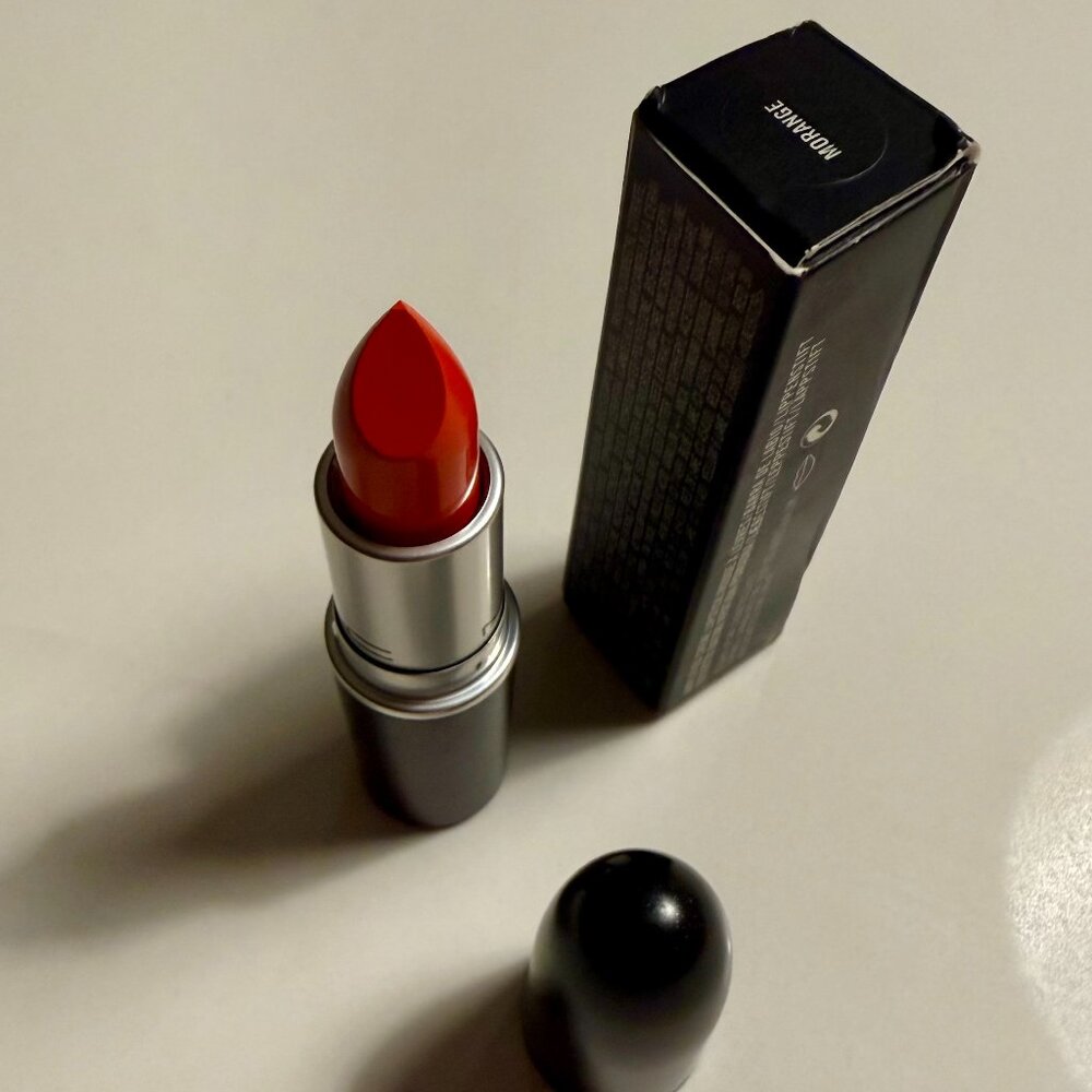 MAC Amplified Creme Lipstick 115 MORANGE - Full Size